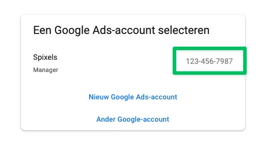 Toegang geven tot Google Ads 1